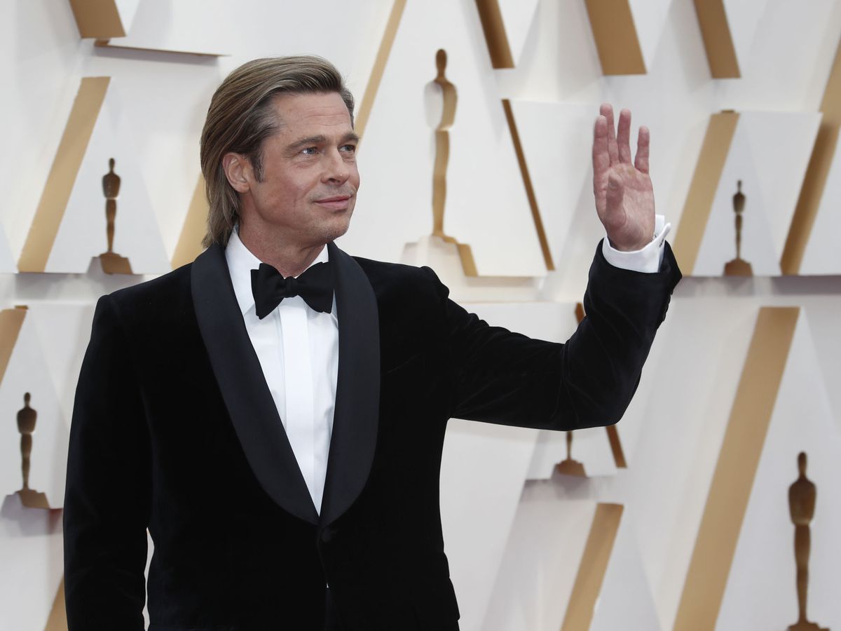 Foto: Brad Pitt, en la alfombra roja de los Oscar. (Reuters)