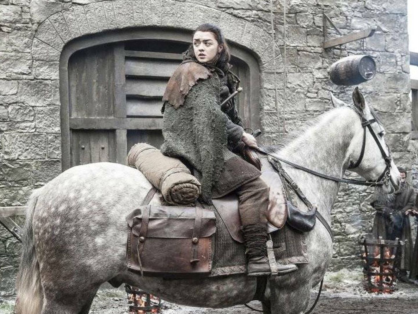 Arya Stark en una imagen del segundo episodio de la séptima temporada de 'Juego de Tronos'