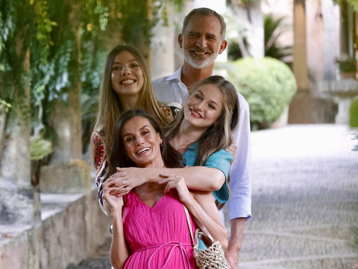 Foto: La familia real disfruta de sus vacaciones en Mallorca. (Casa de S. M. el Rey))