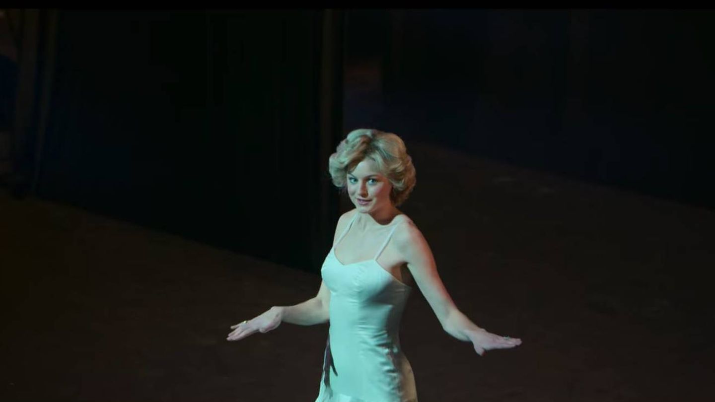 La princesa Diana en la ficción, bailando en la Royal Opera House. (Netflix)