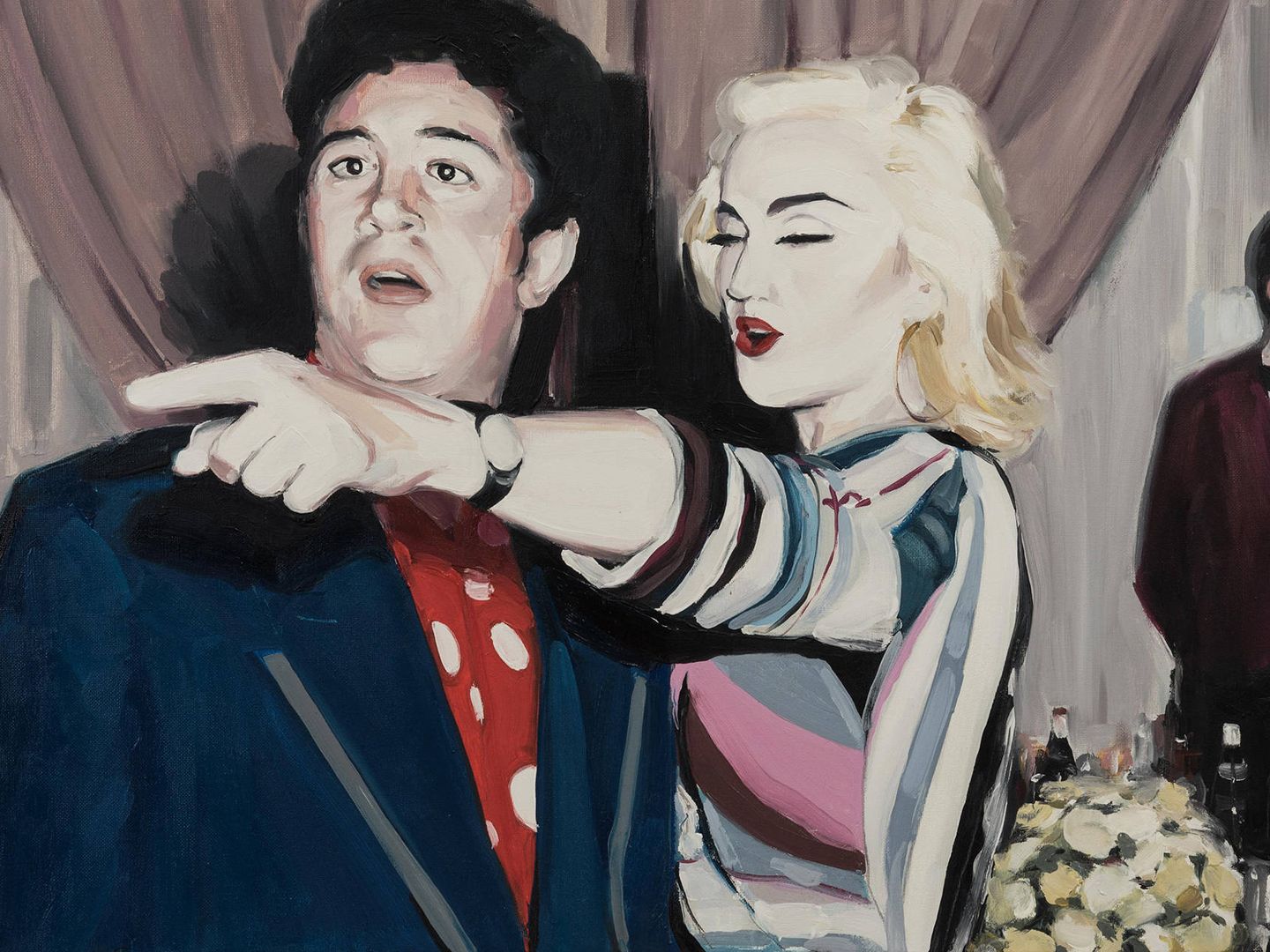 Madonna y Pedro Almodóvar.