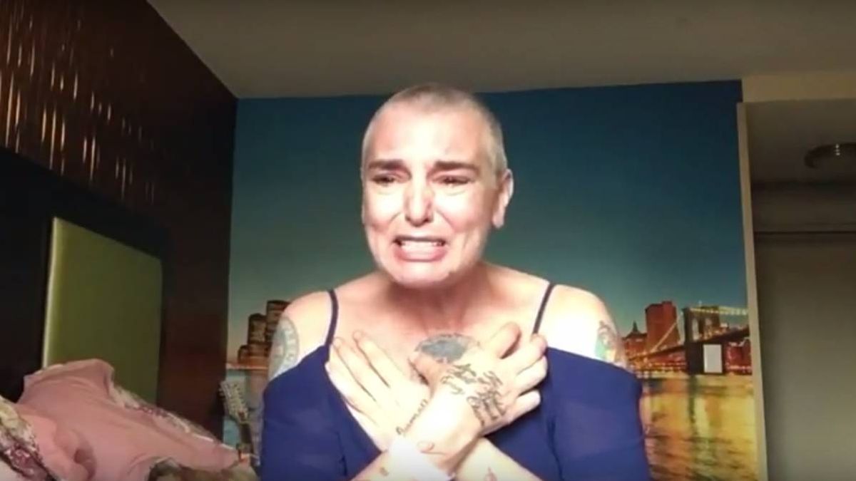 Sinead O'Connor confiesa tener “instintos suicidas” en un vídeo que preocupa a todos