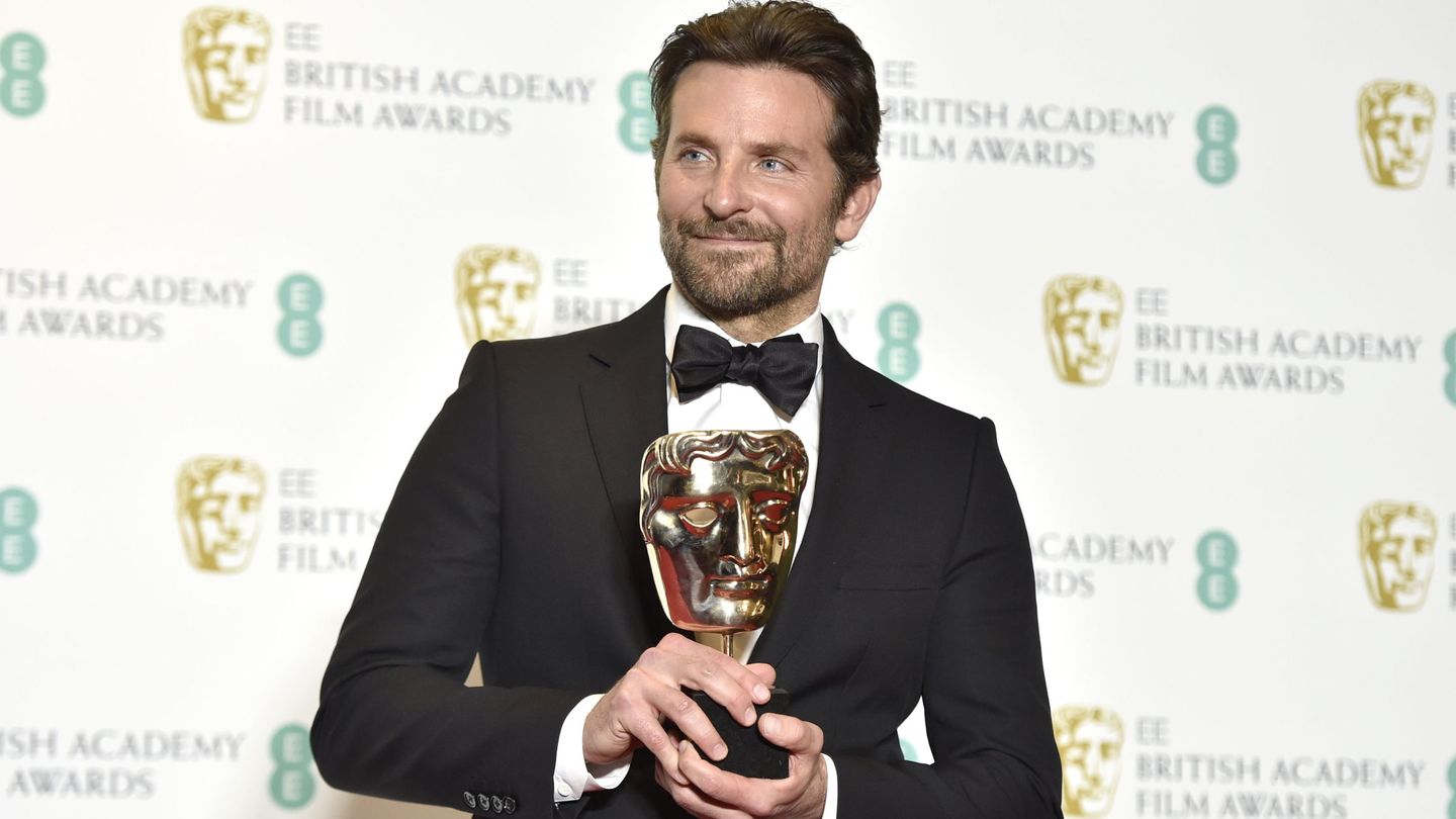 El actor Bradley Cooper, ganador del premio a mejor canción original. (EFE)