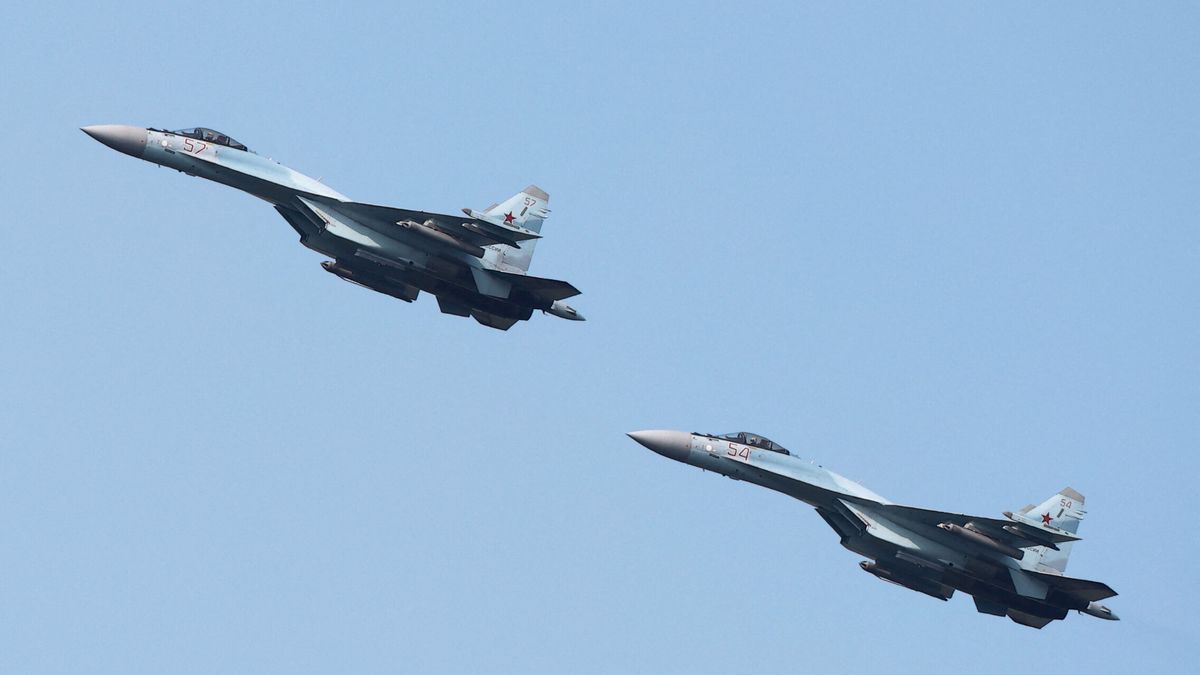 La OTAN puso en alerta máxima cazas españoles tras el incidente con un Su-35 ruso en el mar Negro