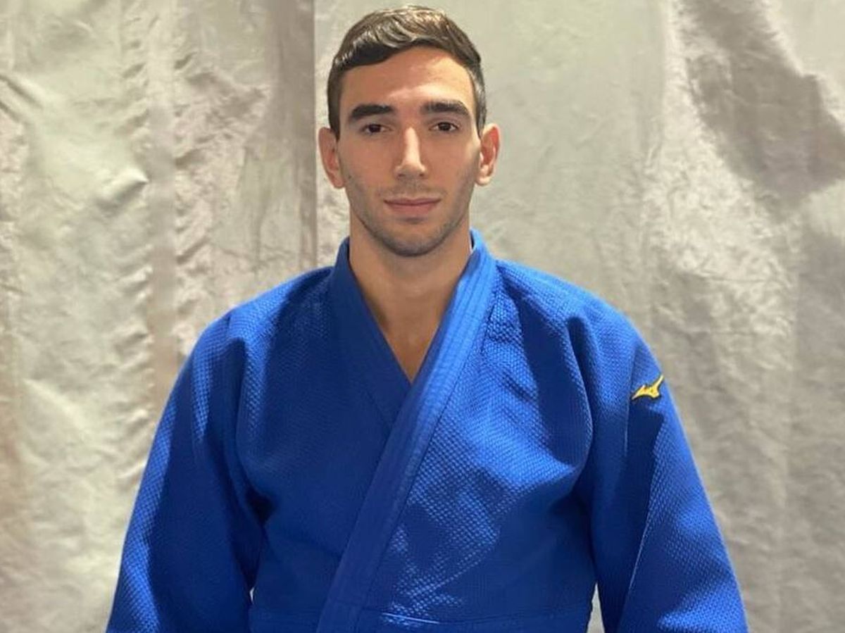 Foto: Sergio Ibáñez, medalla de plata en judo -66 kilos (Instagram)