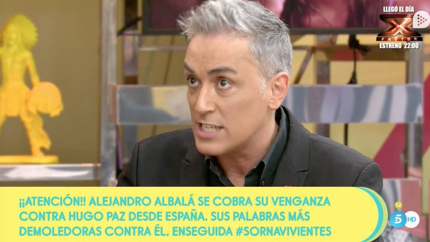 Kiko Hernández en 'Sálvame'. (Telecinco)
