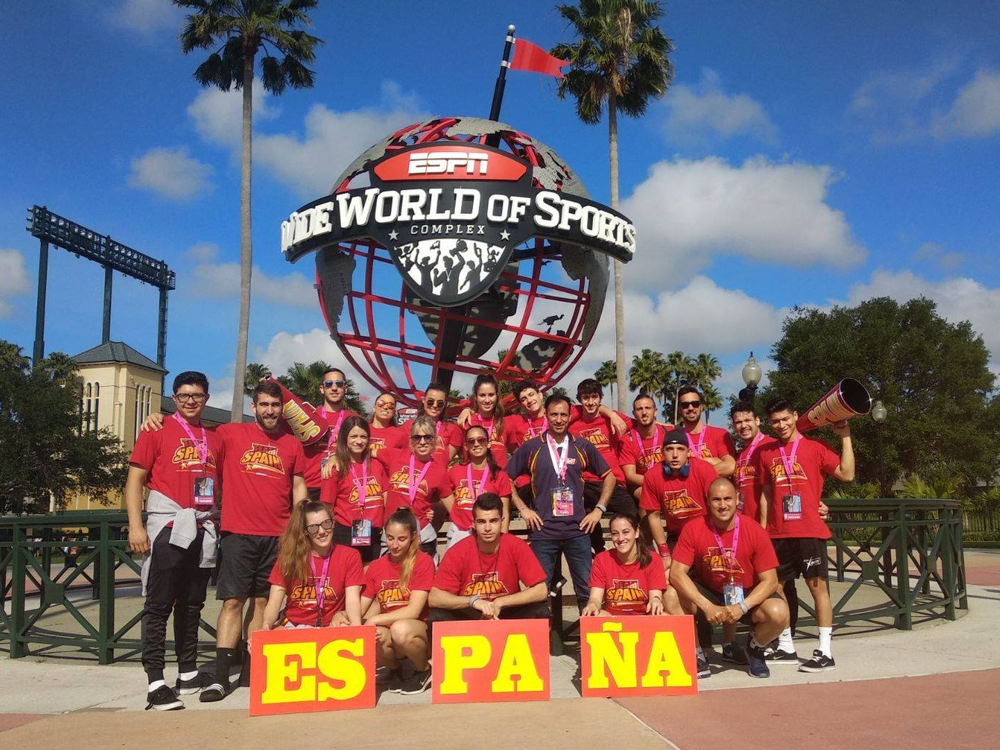 El equipo español compite en el Mundial en Orlando (Fredy Bedoya)