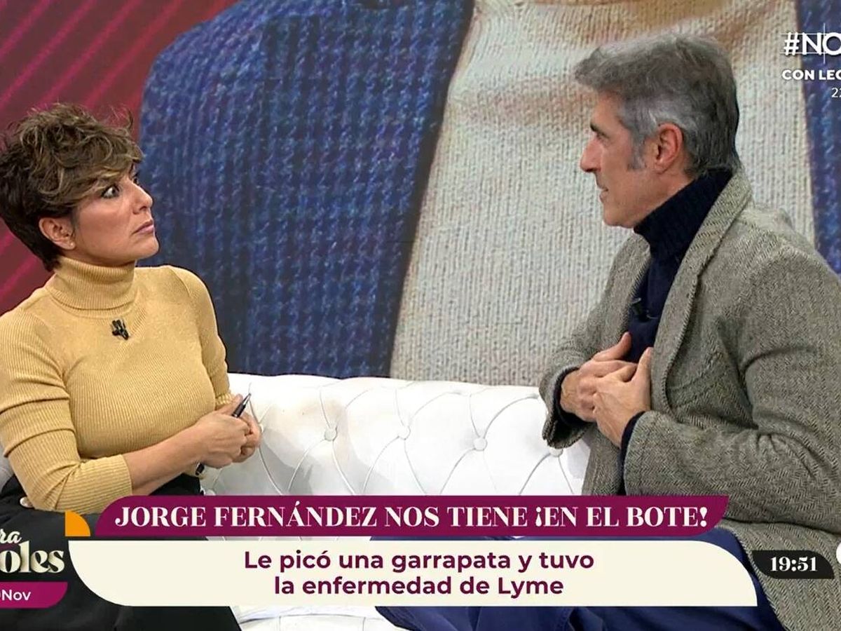 Foto: Sonsoles Ónega y Jorge Fernández. (Atresmedia Televisión)