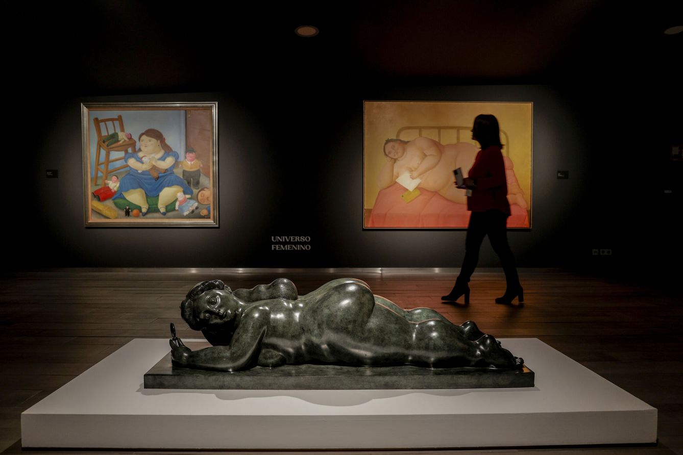 'Sensualidad y melancolía', retrospectiva del artista colombiano Fernando Botero en Valencia a principios de este año (EFE)