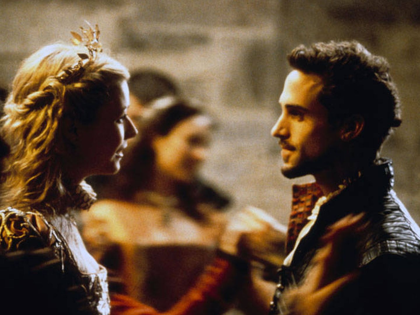 Junto a Joseph Fiennes en 'Shakespeare in love'.