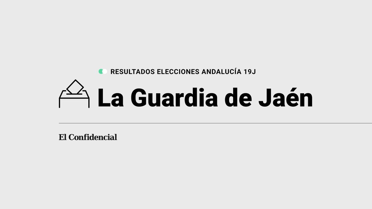 Resultados en La Guardia de Jaén de elecciones Andalucía 2022 con el 100% escrutado