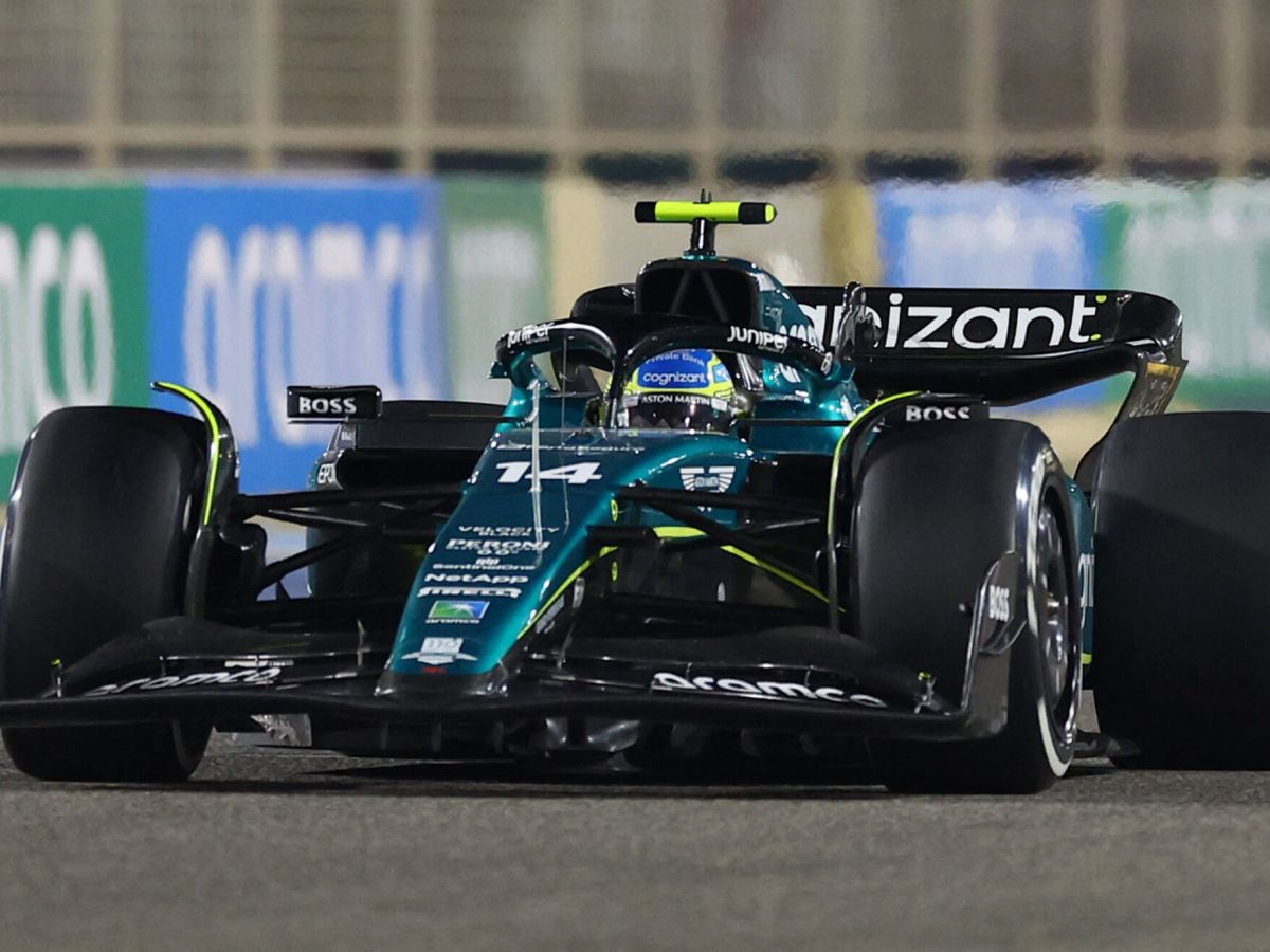 Foto: Alonso, durante el Gran Premio de Baréin. (Reuters/Rula Rouhana)