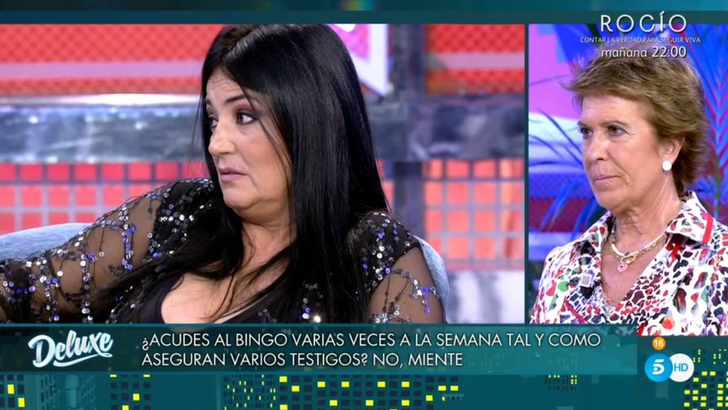 Lely Céspedes, en el 'PoliDeluxe'. (Telecinco).