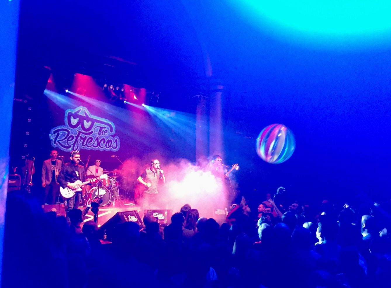 The Refrescos en concierto en la sala Arena (P.C.)
