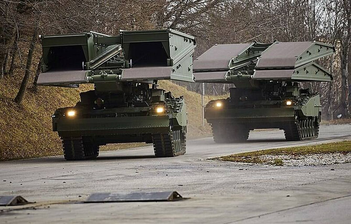 Leopard 2 lanzapuentes Leguan.