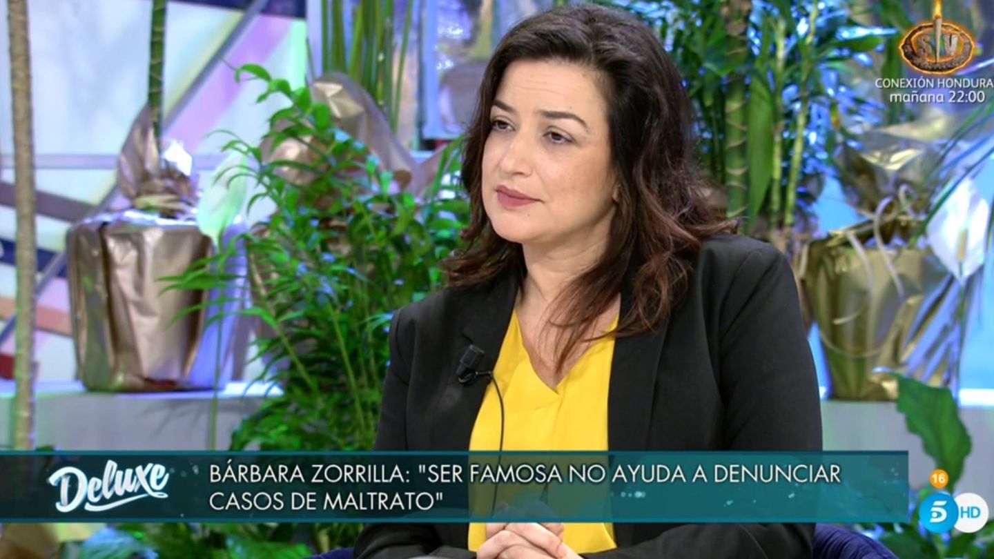 Bárbara Zorrilla, en 'Sábado Deluxe'. (Telecinco).