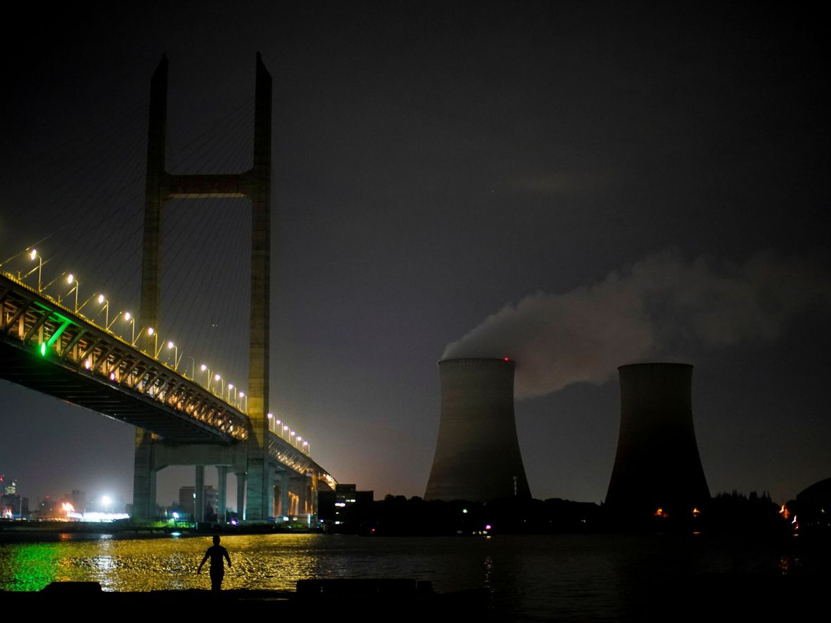 Foto: Planta de carbón en Shanghái. Foto: Reuters