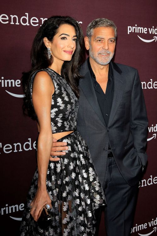 Amal y George Clooney. (EFE)