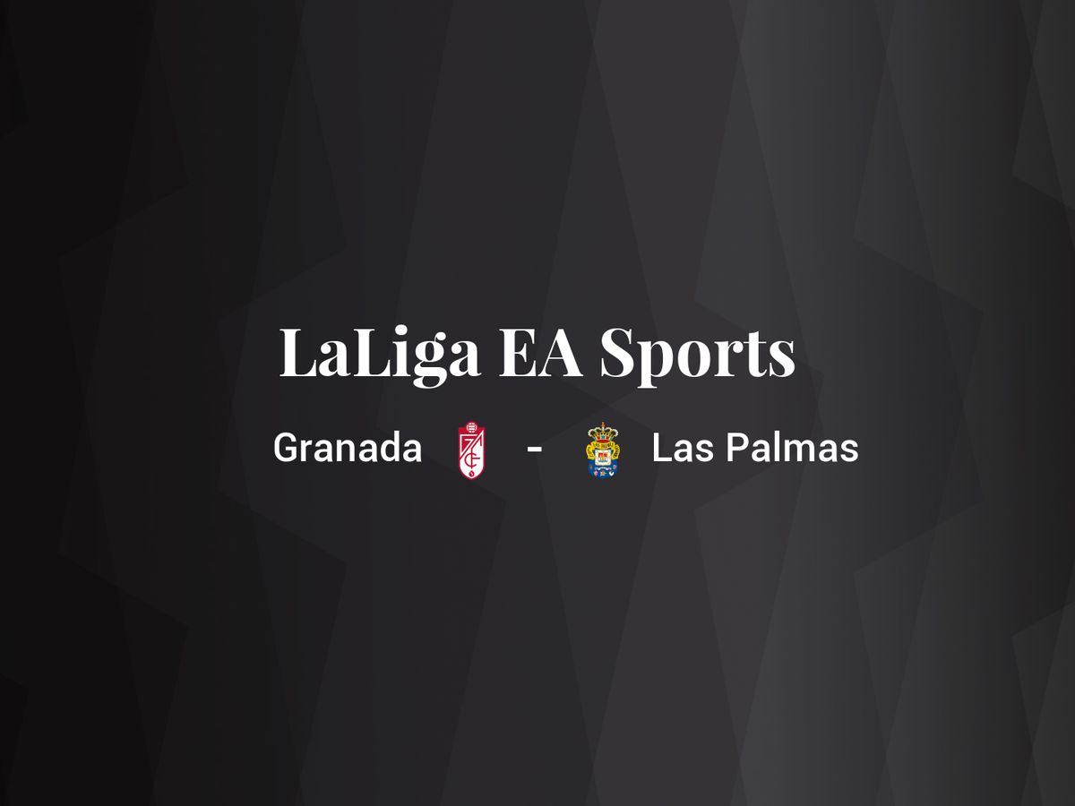 Foto: Resultados Granada - Las Palmas de LaLiga EA Sports (C.C./Diseño EC)