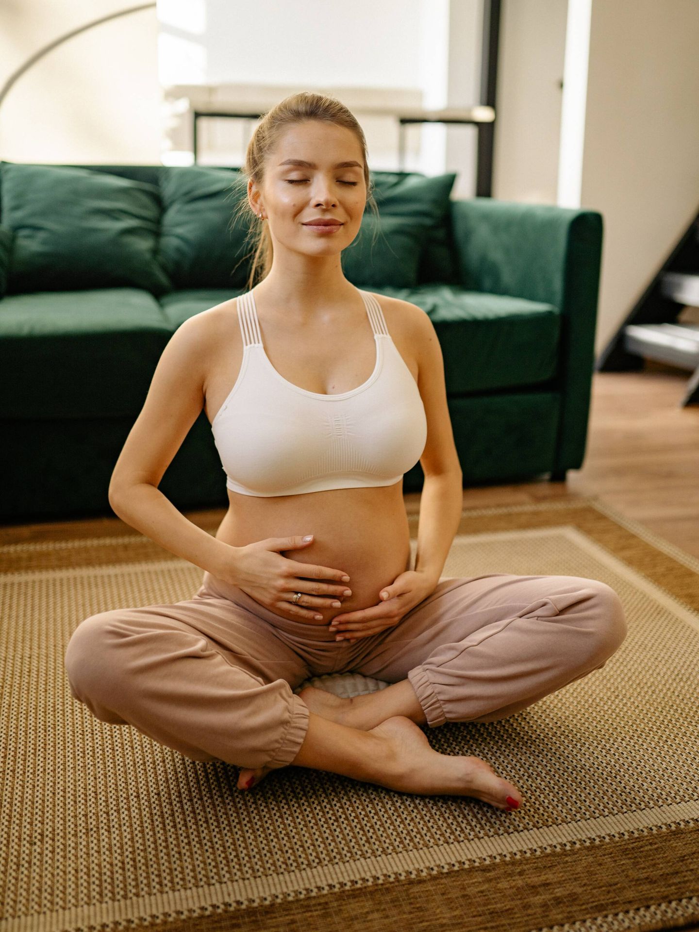 Beneficios del ejercicio durante el embarazo. (Pexels/Yan Krukau)