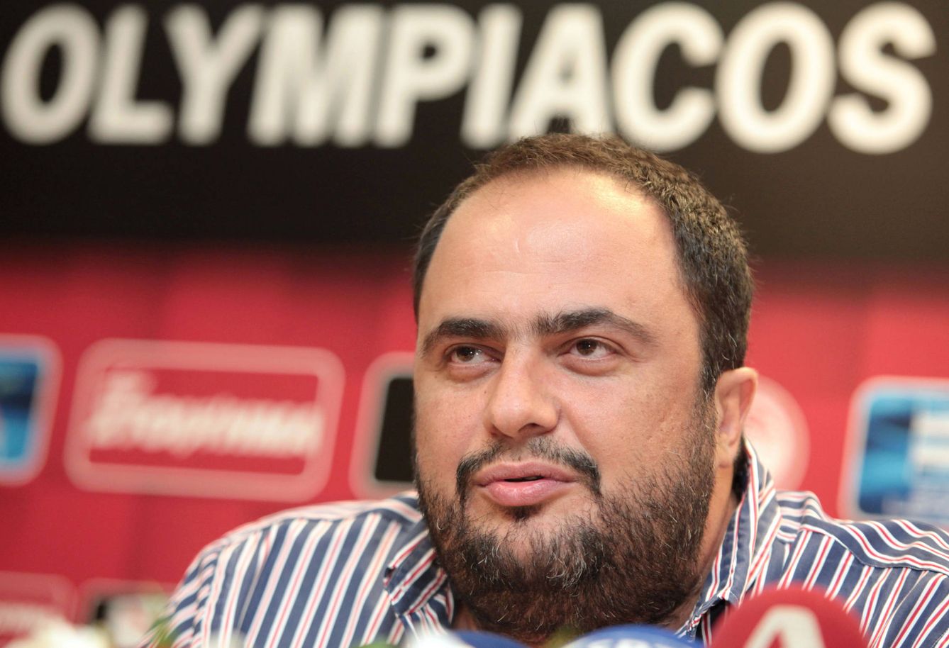  El presidente del Olympiakós Vanguelis Marinakis, ahora propietario de una licencia televisiva (Reuters)