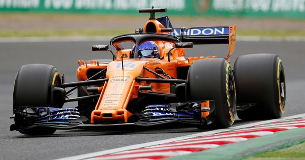 Foto: Fernando Alonso poco más pudo hacer con su McLaren en Japón. (Reuters)
