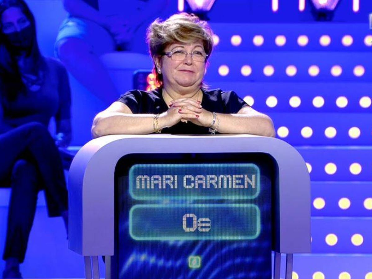 Foto: Mari Carmen, concursante de 'Alta tensión. (Mediaset España)