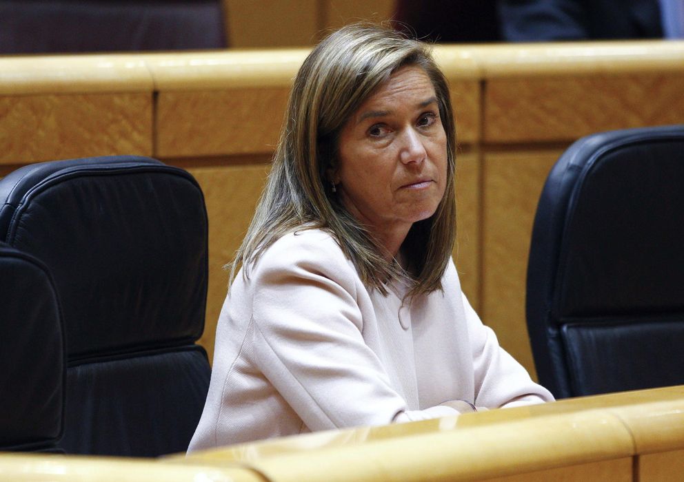 Foto: La ministra Ana Mato, en una sesión de control al Gobierno en el Senado (EFE)