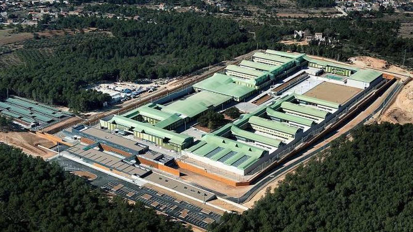 Foto: Vista aérea de la cárcel que ha inaugurado Artur Mas.