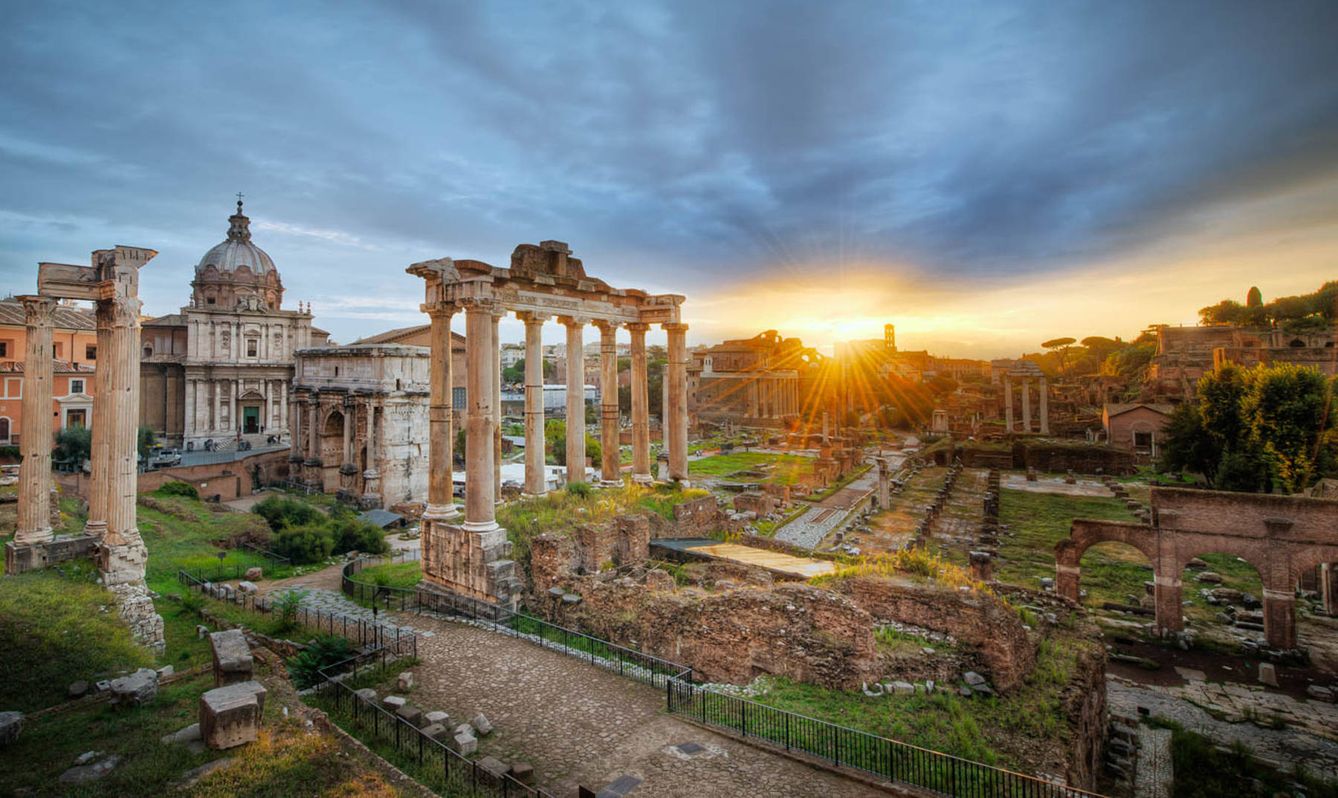 Vista de los Foros Romanos