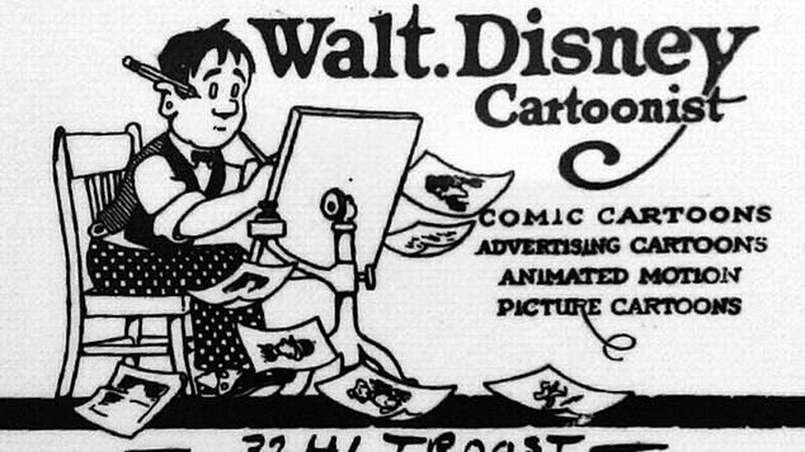 'Walt Disney, dibujante'.