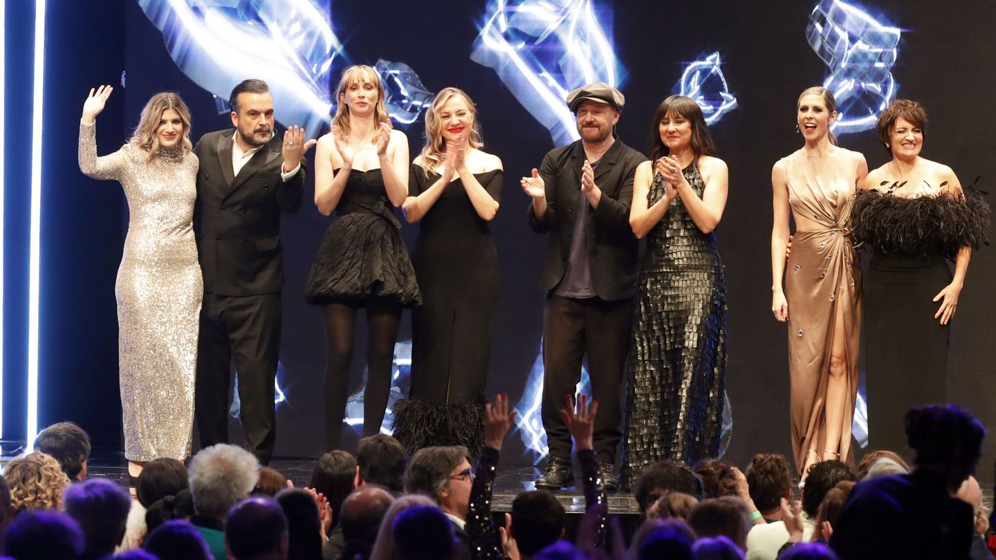 Todos los presentadores de la gala de los Premios Feroz 2023. (EFE)