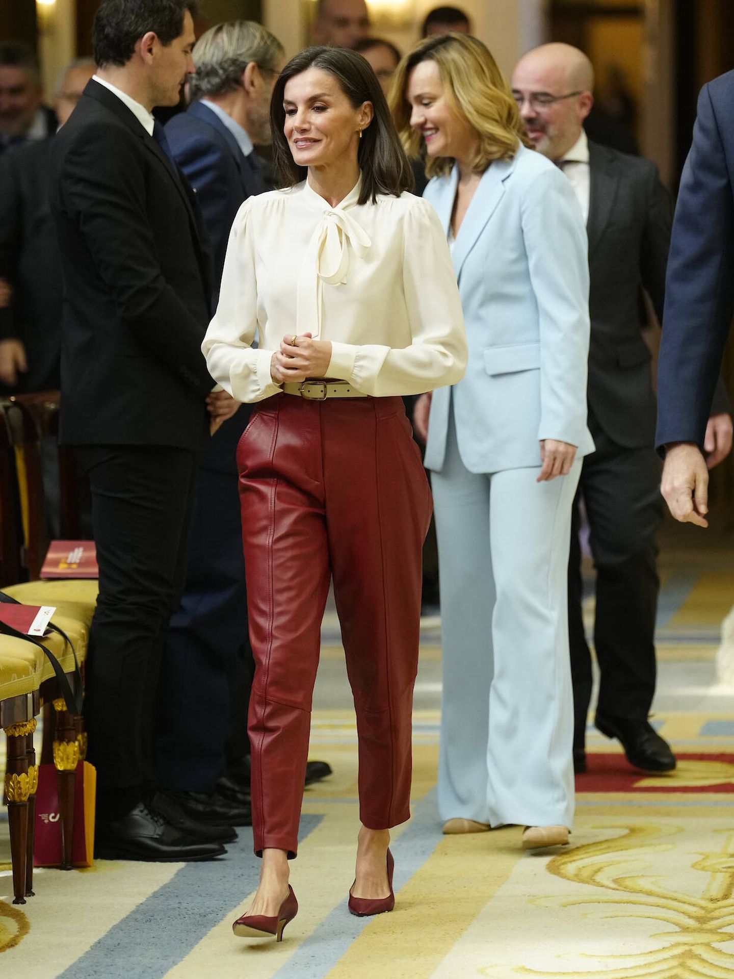 La reina Letizia, en El Pardo. (LP)