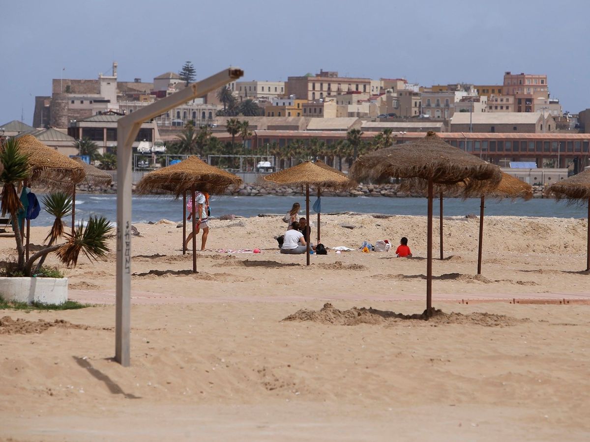 Foto: Una playa de Melilla. (EFE)