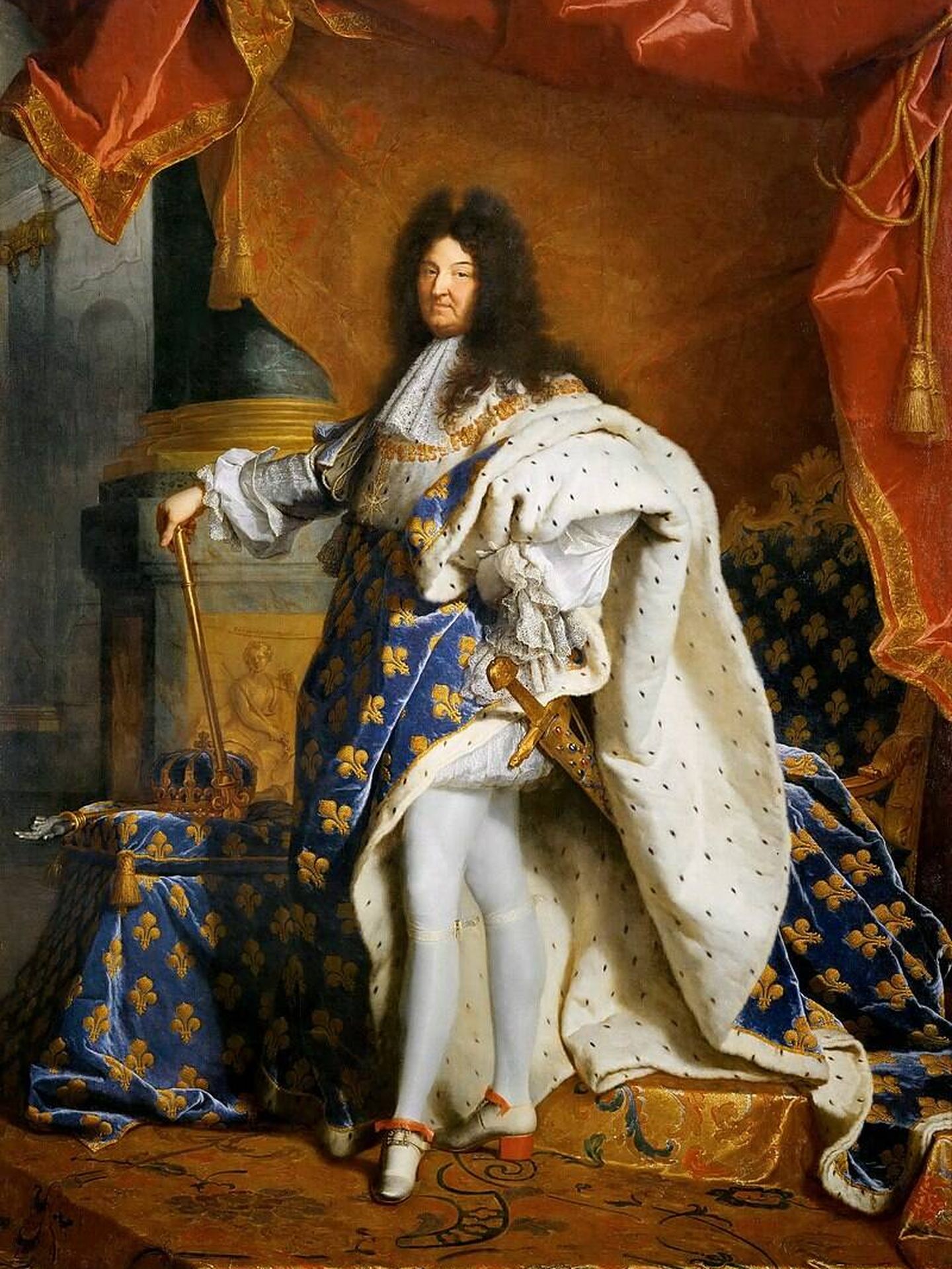 Retrato de Luis XIV. (Archivo fotográfico del Museo del Louvre)