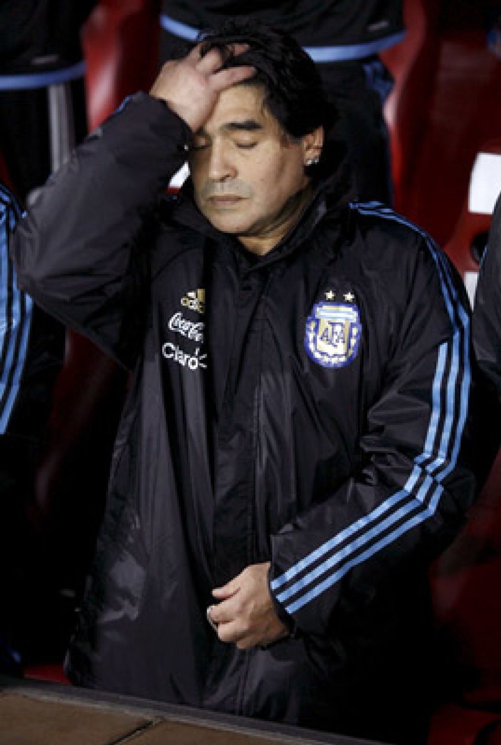 Foto: Maradona: "El penalti echó por tierra todo nuestro buen trabajo"