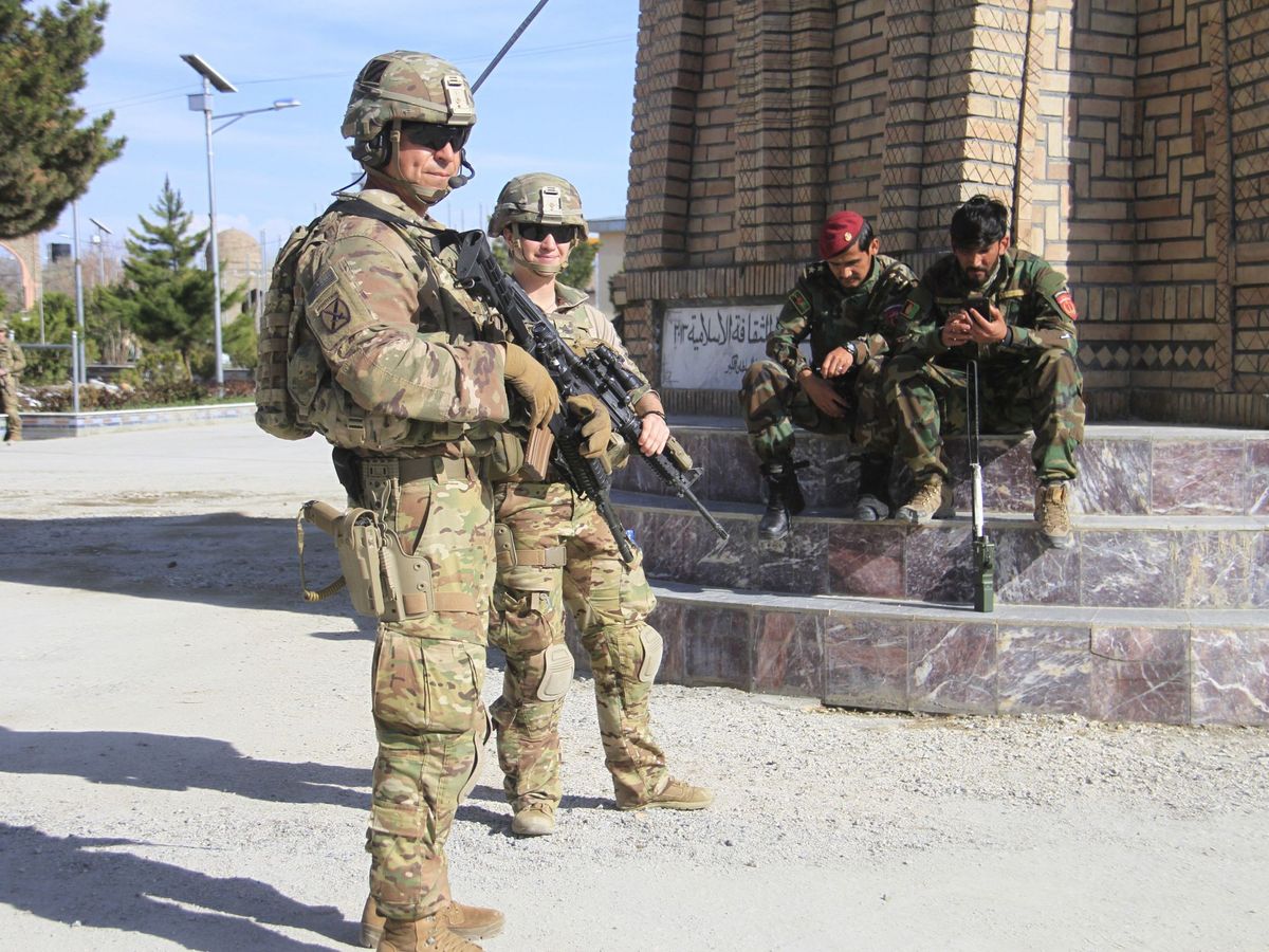 Foto: Un grupo de soldados estadounidenses en una imagen de archivo. (EFE)