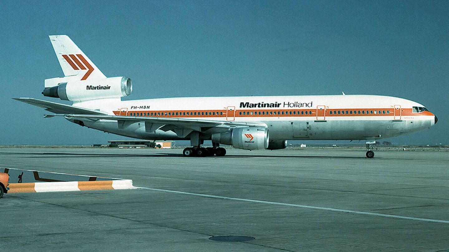 El avión, unos años antes del accidente, en el aeropuerto de Faro (Wikipedia/Pedro Aragão)