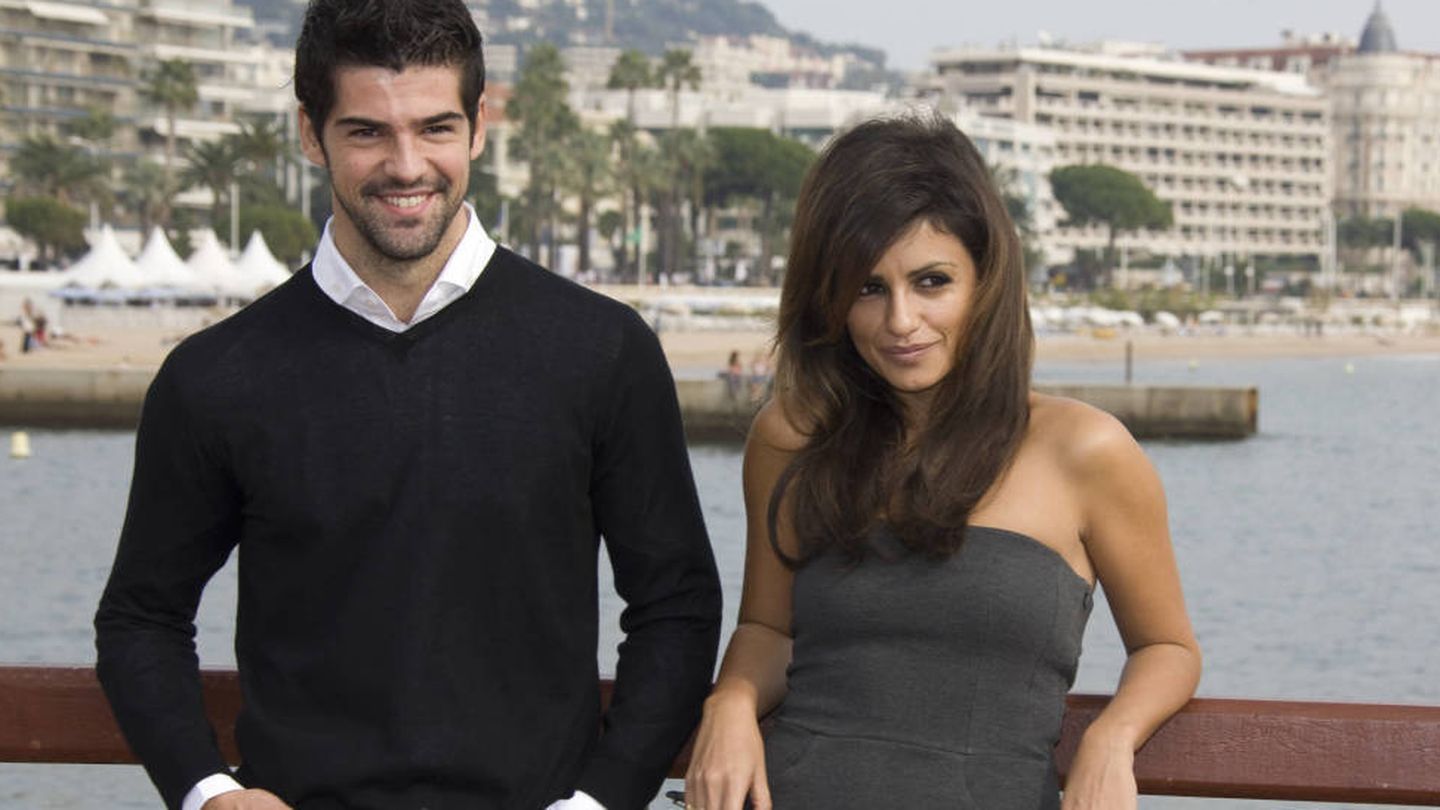  Mónica y Miguel Ángel posando en Cannes en 2008. (Gtres)