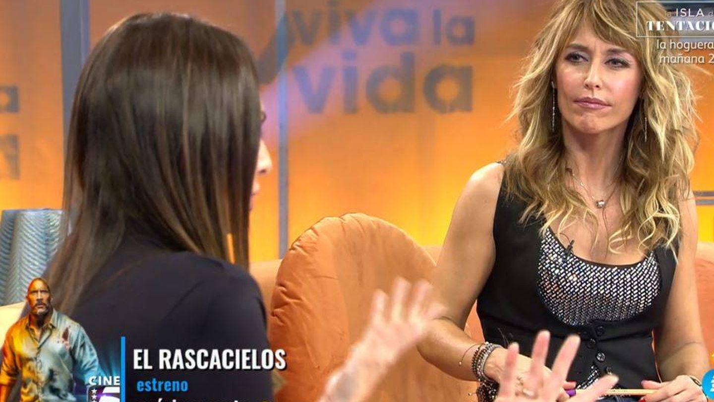 Emma García entrevista a Irene Rosales en 'Viva la vida'. (Mediaset)