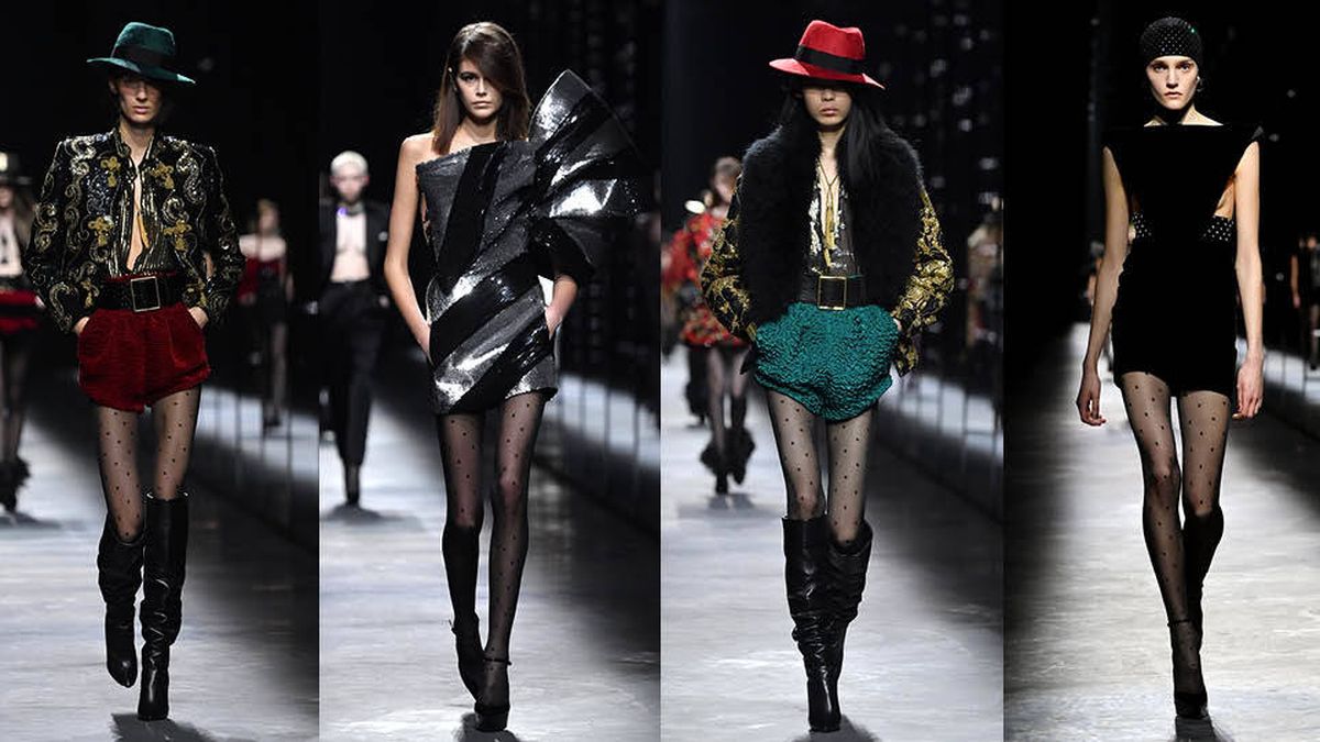 El desfile de Saint Laurent en París revive el fantasma de la anorexia en la moda