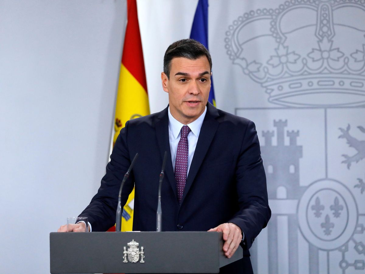 Foto: El presidente del Gobierno, Pedro Sánchez, en su primer Consejo de Ministros. (Reuters)