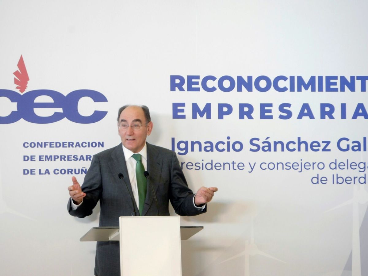 Foto: El consejero delegado de Iberdrola, Ignacio Sánchez Galán. (EFE/Cabalar)