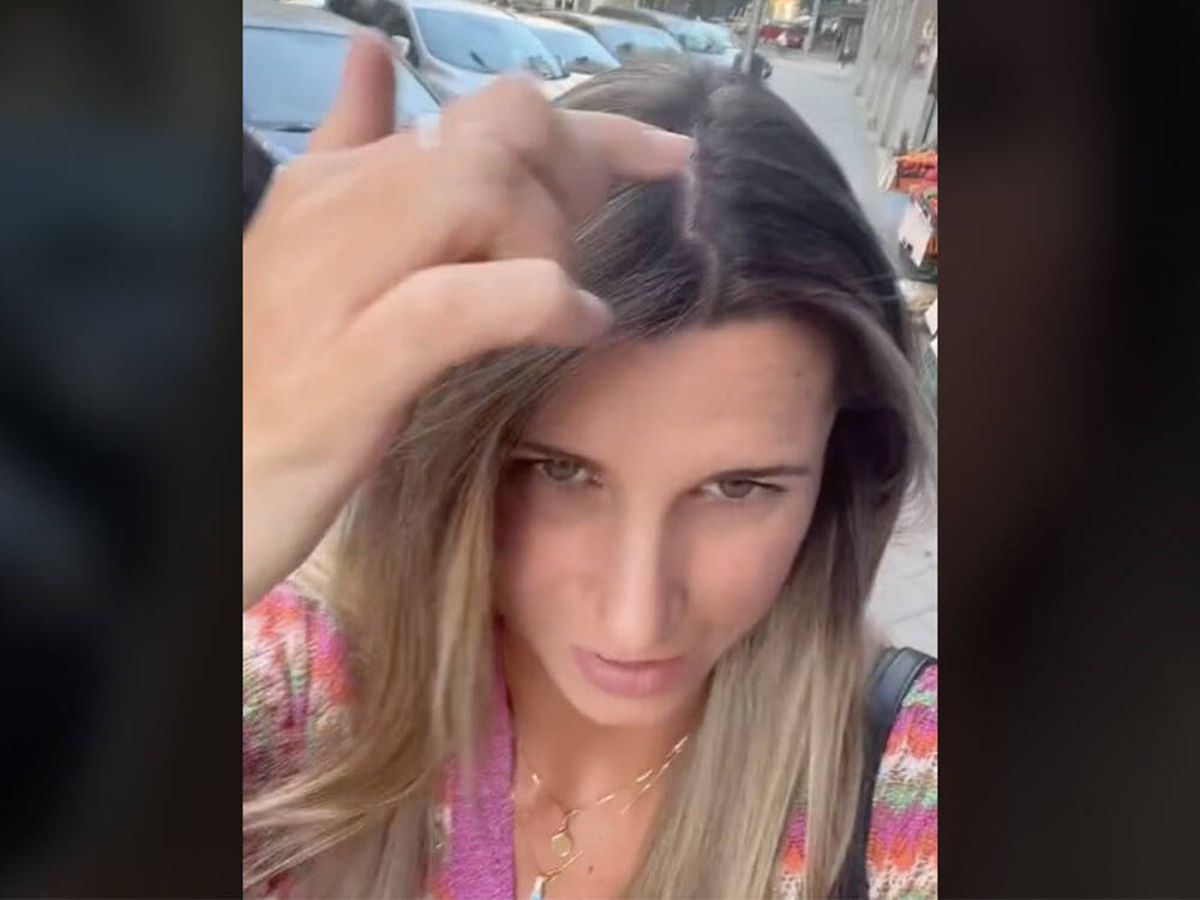 Foto: Una argentina arremete contra las peluquerías en España: "Estoy muy enojada" (TikTok: @consunavarro)