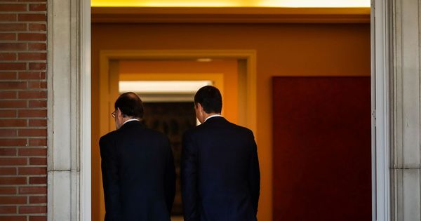 Foto: El presidente del Gobierno, Mariano Rajoy, y el líder del PSOE, Pedro Sánchez, en La Moncloa el pasado 15 de mayo. (EFE)