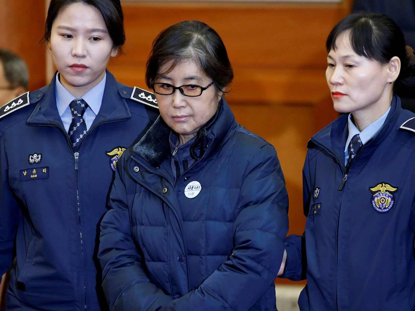  Choi Soon-sil. (Reuters)