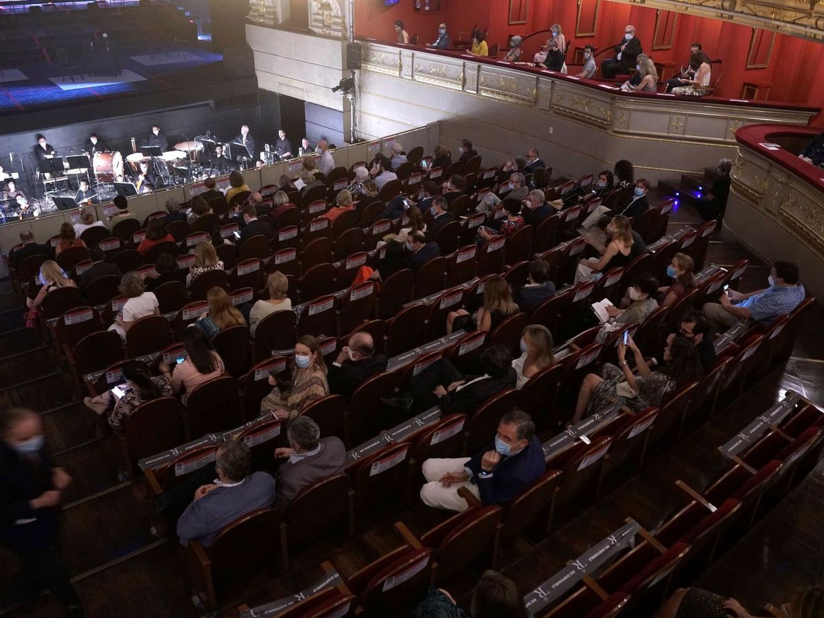 Foto: El Teatro Real reabre sus puertas con 'La Traviata'. (EFE)