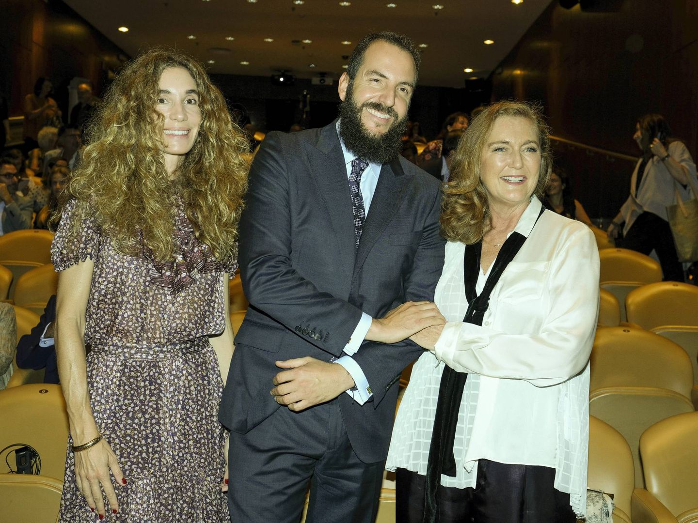 Blanca Cuesta y Borja, con Francesca Thyssen. (Cordon Press)