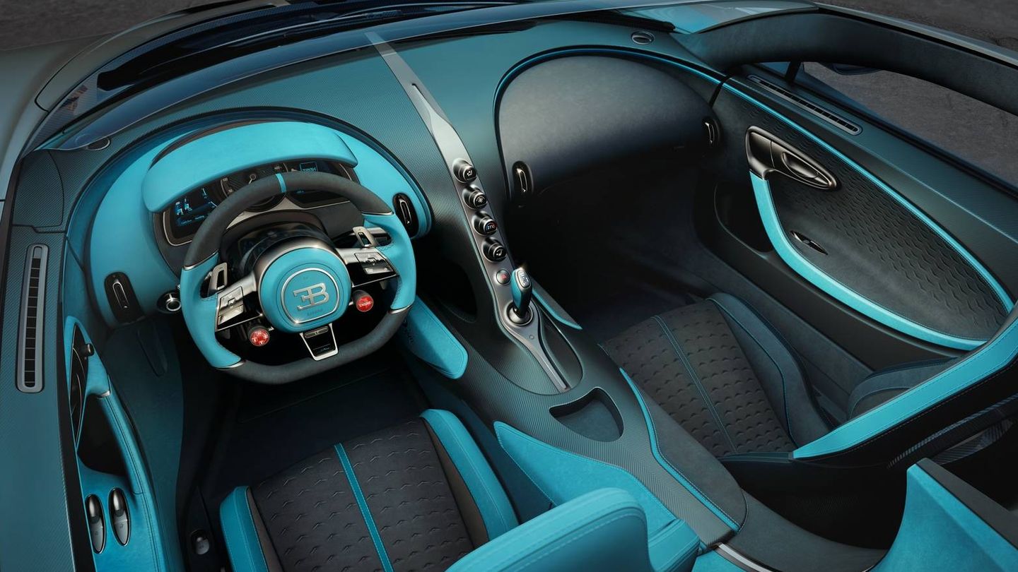 Todo en el Bugatti Divo es espectacular.