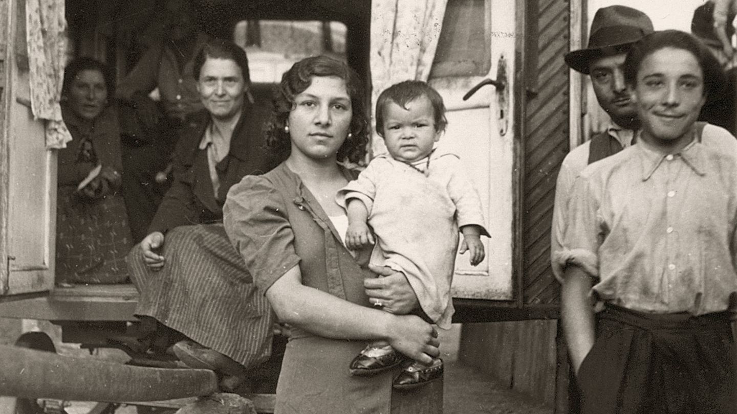 Gitanos europeos en los años 30. 